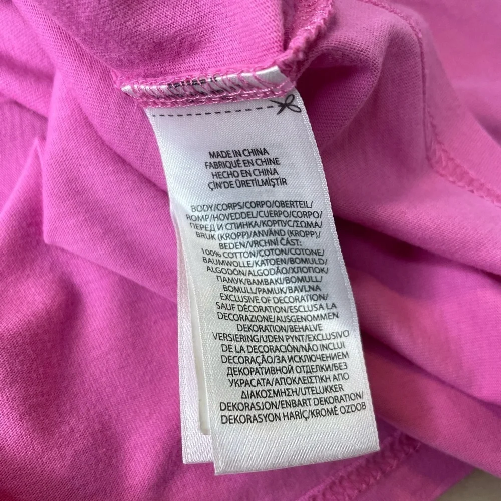 Polo Ralph Lauren Kids bright pink Big Pony Cotton Jersey Tee size 5
